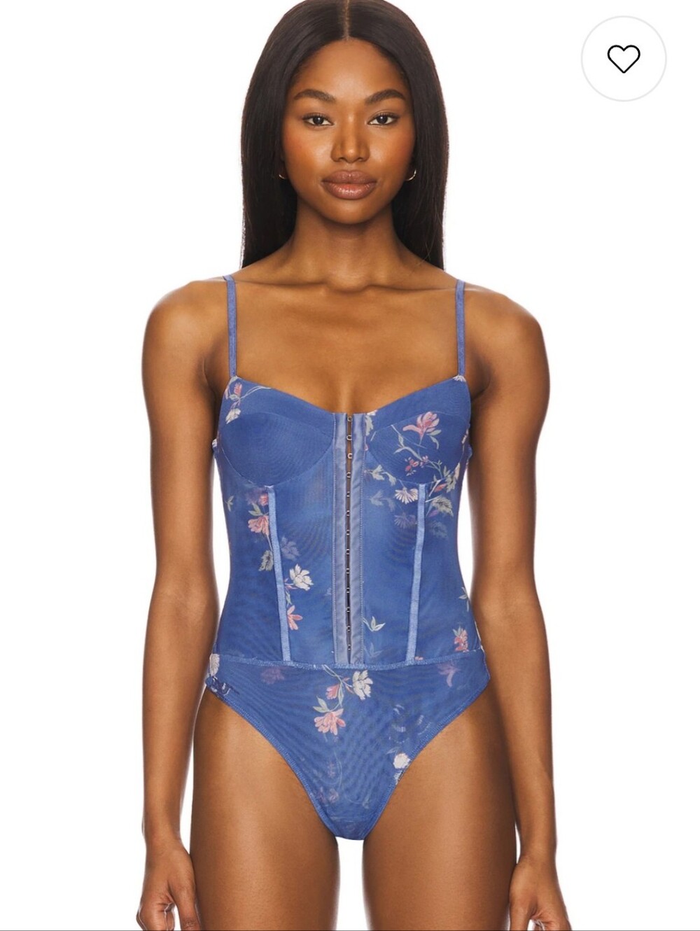 x Intimately FP Printed Night Rhythm Bodysuit in Blue Floral Combo
Free People